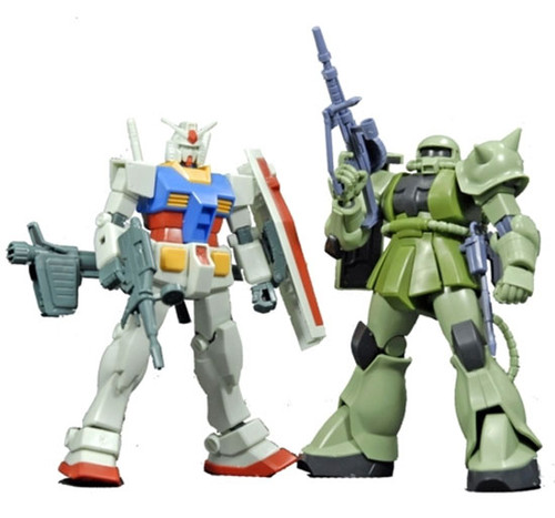 Bandai 642684 HGUC Gunpla Starter Set Gundam VS ZAKU 1/144 Scale Kit