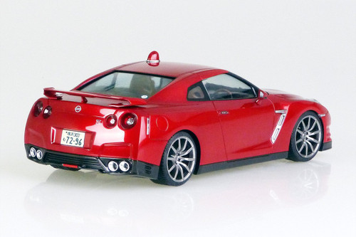 Aoshima 52167 Nissan R35 GT-R (Abunai Deka) DVD & Blu-ray Launch Package 1/24 Scale Kit