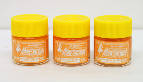 GSI Creos Mr.Hobby CS513 Mr. Mechanical Color Set Ver. Yellow (Studio RECKLESS)