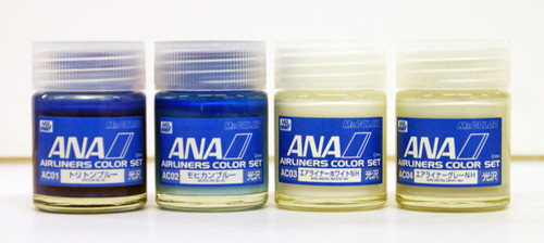 GSI Creos Mr.Hobby CS571 Mr. ANA Airline Color Set