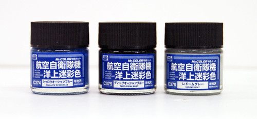 GSI Creos Mr.Hobby CS665 Mr. JASDF Oceanic Camouflage Color Set