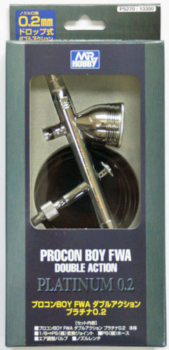 GSI Creos Mr.Hobby PS270 PROCON BOY FWA DOUBLE ACTION PLATINUM 0.2