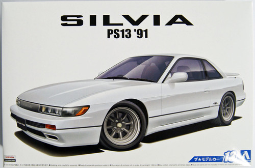 Aoshima 52105 The Model Car 13 Nissan Silvia PS13 '91 1/24 Scale Kit