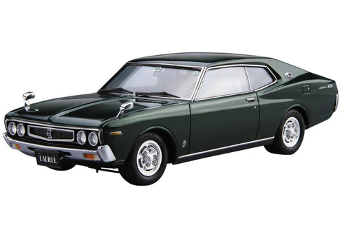 Aoshima 52112 The Model Car 14 Nissan KHC130 Laurel HT2000SGX '75 1/24 Scale Kit