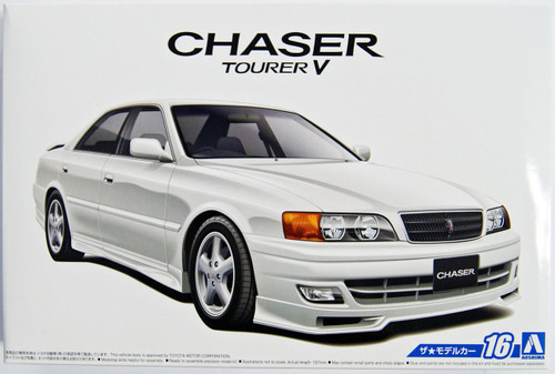 Aoshima 52136 The Model Car 16 Toyota JZX100 Chaser Tourer V 1998 1/24 Scale Kit