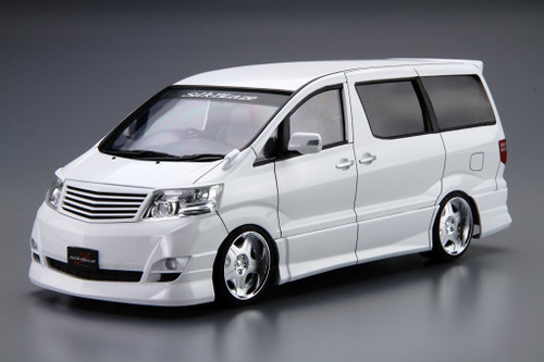 Aoshima 52150 Silk Blaze MNH/ ANH10/ 15W Alphard '05 (TOYOTA) 1/24 Scale Kit