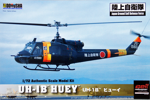 Doyusha 401163 UH-1B Huey JGSDF 1/72 Scale Plasti Kit