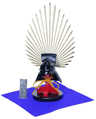 Doyusha K3 Toyotomi Hideyoshi Kabuto Samurai Armet Helmet 1/4 Scale Model Kit
