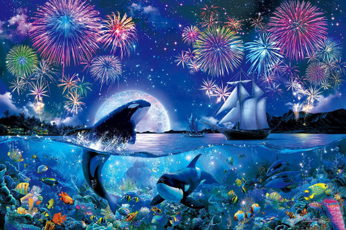 Epoch Jigsaw Puzzle 23-710 Lassen Dramatic Night (2016 S-Pieces)