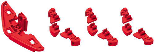 Bandai GEKI DRIVE CP-012-RD Rear Bumper Set 01 Stabilizer Red Version 4549660094418