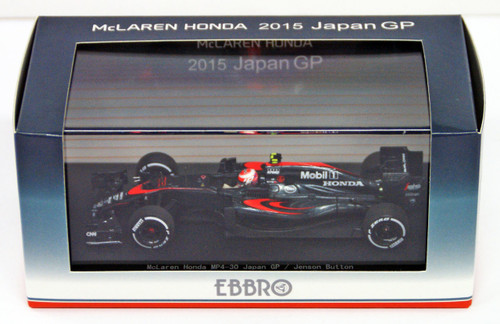 Ebbro 45329 McLaren Honda MP4-30 Japan GP No.22 Jenson Button 1/43 Scale