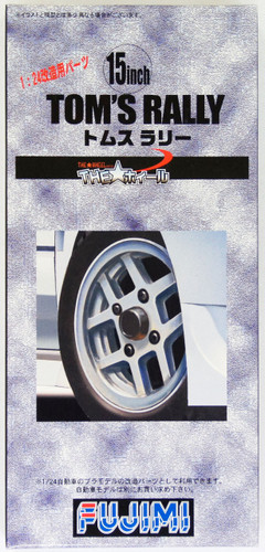 Fujimi TW39 Tom's Rally Wheel & Tire Set 15 inch 1/24 Scale Kit