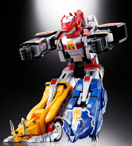 Bandai 052180 Soul of Chogokin GX-72 Mighty Morphin Power Rangers Dino Megazord Diecast Figure