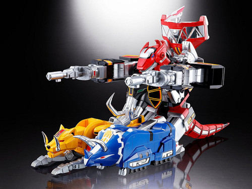 Bandai 052180 Soul of Chogokin GX-72 Mighty Morphin Power Rangers Dino Megazord Diecast Figure