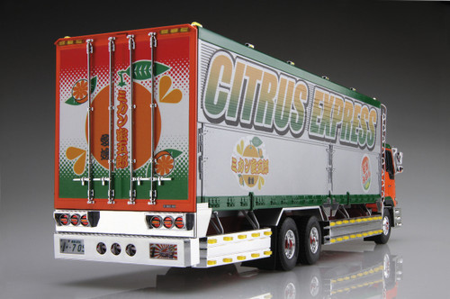 Aoshima 52075 Japanese Decoration Truck Mikan Mitsugoro 1/32 Scale Kit