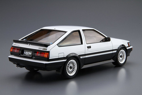 Aoshima 52259 The Model Car 17 Toyota AE86 Crolla Levin GT-Apex '85 1/24 Scale Kit