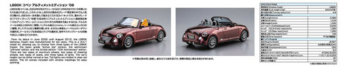 Aoshima 52273 The Model Car 19 L880K Copen Ultimate Edition '06 1/24 Scale Kit