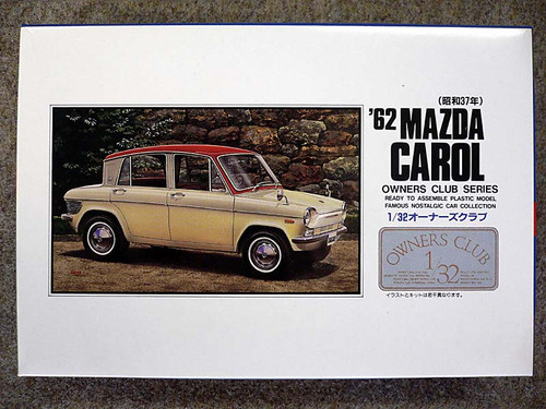 Arii Owners Club 1/32 08 1962 Mazda Carol 1/32 Scale Kit (Microace)