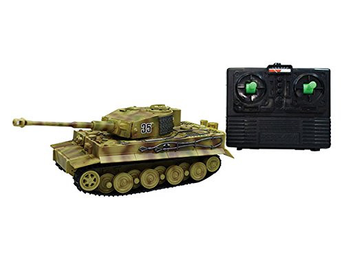Aoshima 12499 RC AFV Series No. 16 Tiger I Late Productions 1/48 Scale Kit