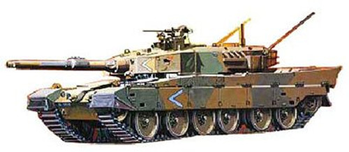 Fujimi SWA03 Special World Armor JGSDF Type 90 Tank 1/76 Scale Kit 762296