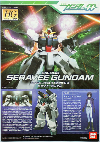 Bandai HG OO 26 Gundam GN-008 SERAVEE Gundam 1/144 Scale Kit