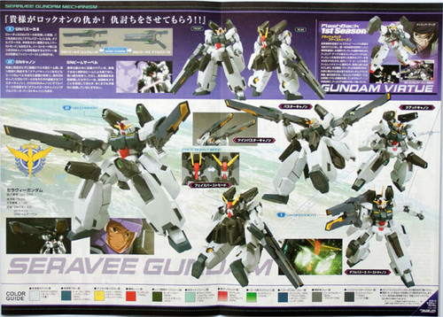 Bandai HG OO 26 Gundam GN-008 SERAVEE Gundam 1/144 Scale Kit