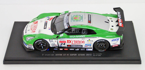 Ebbro 81008 D station ADVAN GT-R SGT500 2013 No.24 1/18 Scale