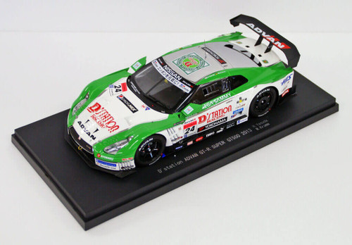 Ebbro 81008 D station ADVAN GT-R SGT500 2013 No.24 1/18 Scale
