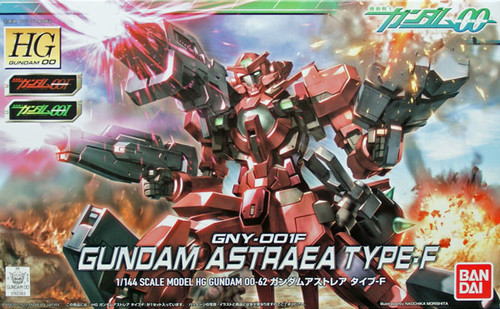 Bandai HG OO 62 Gundam GNY-001F Gundam ASTRAEA TYPE-F 1/144 Scale Kit