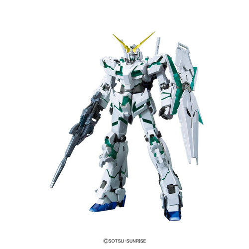 Bandai MG 150893 Gundam Unicorn Gundam Red/Green Frame Twin Frame Ed. Titanium Finish 1/100 Scale Kit