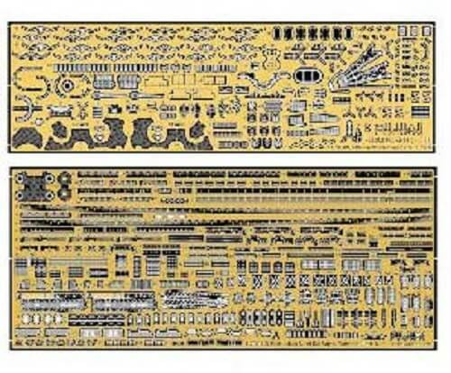 Fujimi Gup115 Photo Etched Parts for FUNE NEXT 003 IJN BattleShip Kii 1/700