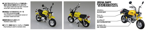Aoshima Naked Bike 25 Honda Gorilla Custom Takegawa Version2 1/12 Scale Kit