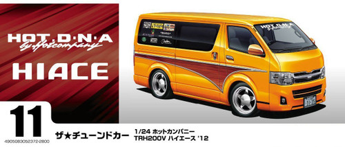 Aoshima 52372 Hot Company TRH200V HIACE '12 1/24 scale kit
