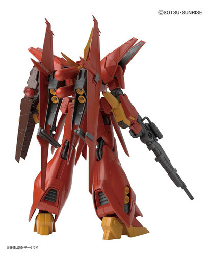 Bandai RE/100 105121 GUNDAM Neo-Zeon Attack Use Prototype Transformable Mobile Suit AMX 107 BAWOO 1/100 scale kit