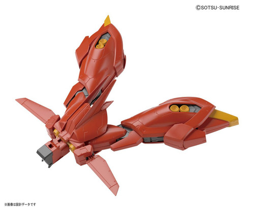Bandai RE/100 105121 GUNDAM Neo-Zeon Attack Use Prototype Transformable Mobile Suit AMX 107 BAWOO 1/100 scale kit