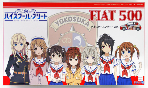 Fujimi 170404 Fiat 500 High School Fleet Ver. 1/24 scale kit