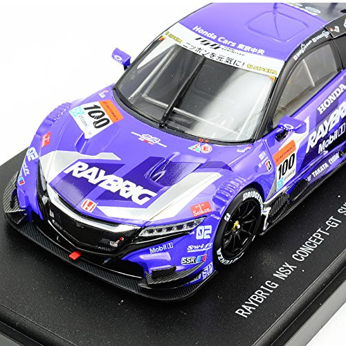 Ebbro 45271 RAYBRIG NSX CONCEPT-GT SUPER GT500 2015 Rd.1 Okayama No.100 1/43 scale