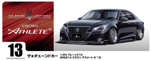 Aoshima 08560 Vlene GRS214 Crown Athlete G '12 (TOYOTA) 1/24 scale kit
