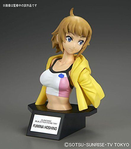 Bandai Figure-Rise Bust 011 Build Fighter's Try FUMINA HOSHINO 4549660129707