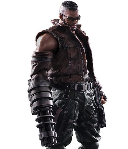 Square Enix 323086 Final Fantasy VII Remake Play Arts KAI No. 2 "Barret Wallace" Action Figure