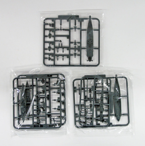 Fujimi Gunkan 03 401379 Combined Fleet Ngato/ Mutsu/ Yamato/ Musashi/ Oyodo Set 1/3000