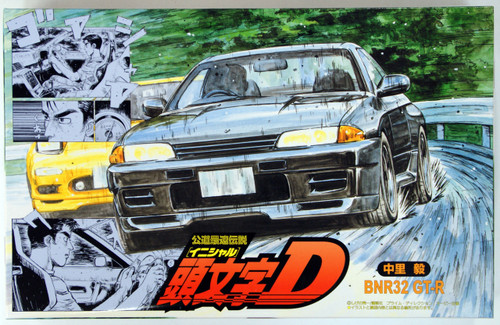 Fujimi ISD-02 Initial D Skyline GT-R BNR32 1/24 Scale Kit
