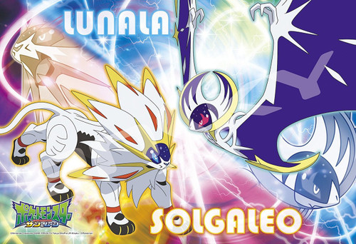 Ensky Jigsaw Puzzle 108-L578 Pokemon Sun & Moon Solgaleo & Lunala (108 L-Pieces)