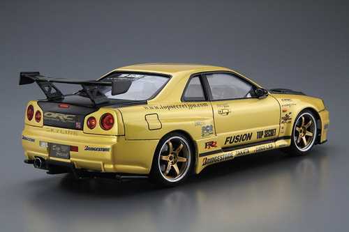 Aoshima 53041 Top Secret BNR34 Skyline GT-R '02 (NISSAN) 1/24 scale kit