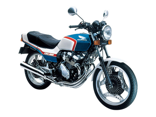 Aoshima Naked Bike 31 52976 Honda CBX400F Tricolor 1/12 scale kit