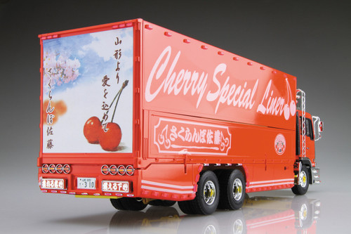 Aoshima 52846 Japanese Decoration Truck Cherry Special Liner 1/32 scale kit