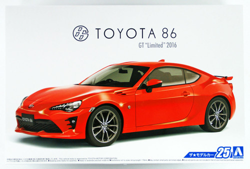 Aoshima 51801 The Model Car 25 TOYOTA ZN6 TOYOTA86 '16 1/24 scale kit
