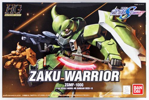 Bandai 314154 HG Gundam Seed Zaku Warrior 1/144 scale Kit