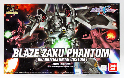 Bandai 506634 HG Gundam Seed Blaze Zaku Phantom (Dearka Elthman Custom) 1/144 scale kit