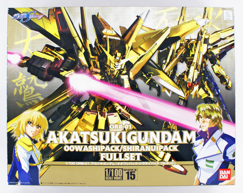 Bandai 489968 HG Gundam Seed Destiny ORB-01 AKATSUKI GUNDAM 1/100 Scale Kit